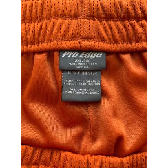 Pro Edge Orange Long Horns Joggers Size 2XL Men's - Picture 2 of 4